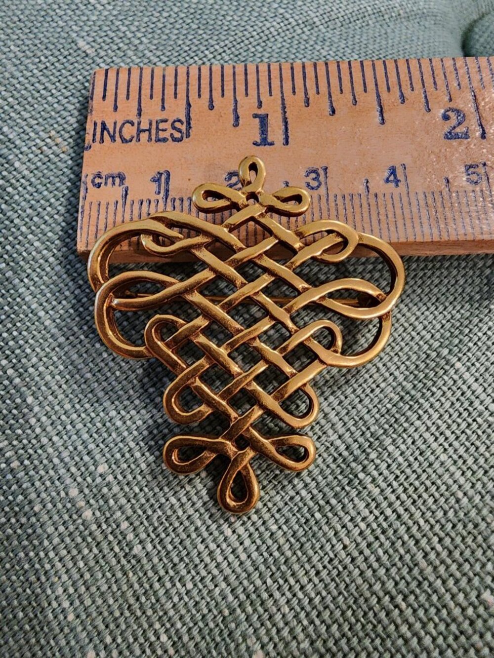 MFA Museum of Fine Arts Albrecht Durer Germany Gold Plate Knot Brooch Pin